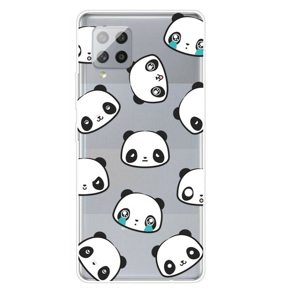 Samsung Galaxy A42 5G duidelijk geval Sentimental Panda's