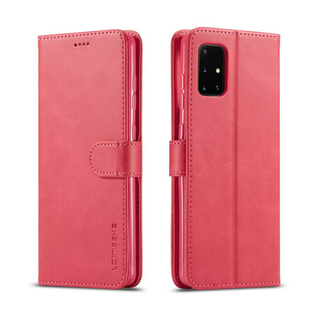 Samsung Galaxy A51 5G Case LC.IMEEKE Leder effect