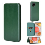 Flip Cover Samsung Galaxy A42 5G Carbon Fiber