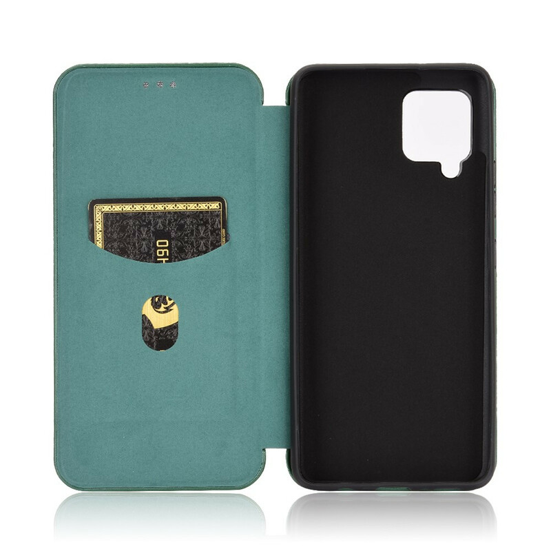 Flip Cover Samsung Galaxy A42 5G Carbon Fiber