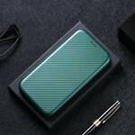 Flip Cover Samsung Galaxy A42 5G Carbon Fiber