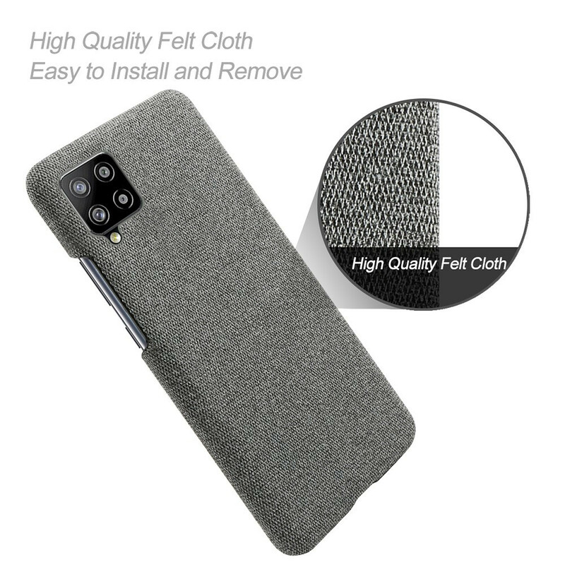 Samsung Galaxy A42 5G Hoesje Textuur Stof