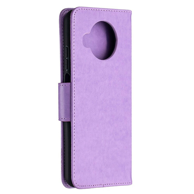 Xiaomi Mi 10T Lite Strap Case met Vlinder Print