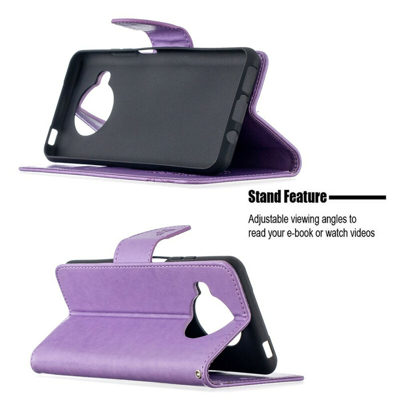 Xiaomi Mi 10T Lite Strap Case met Vlinder Print