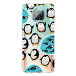 Xiaomi Mi 10T Lite Hoesje Pinguïns en Vissen