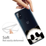 OnePlus Nord N10 Transparante Panda Case
