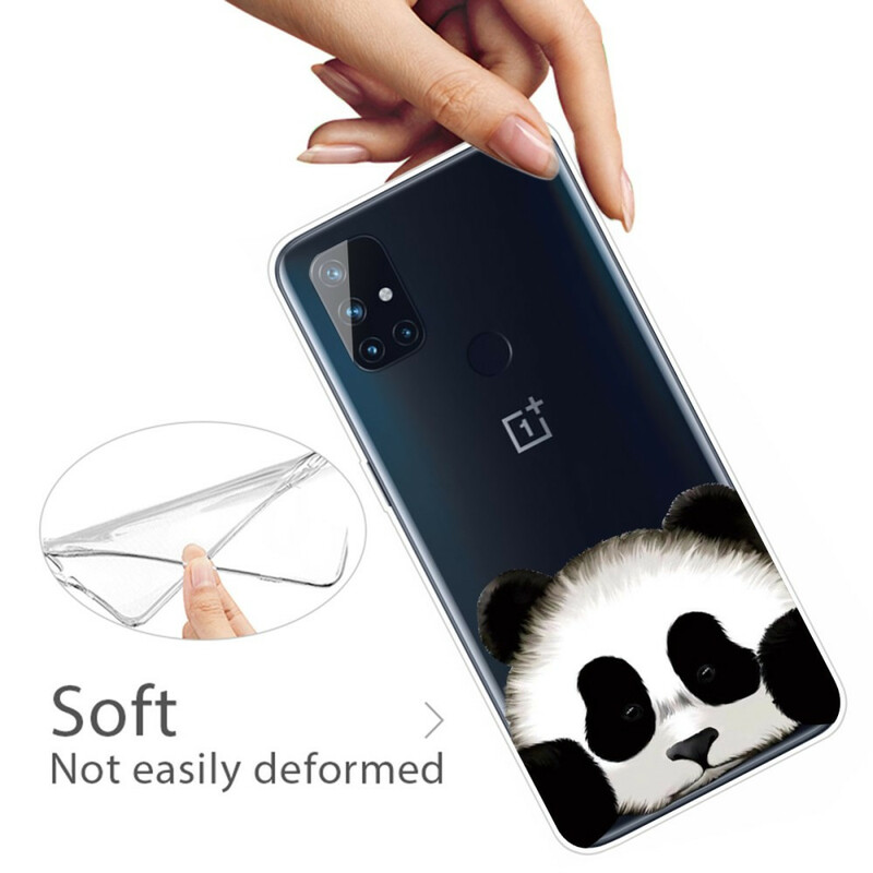 OnePlus Nord N10 Transparante Panda Case