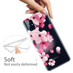 OnePlus North N10 Kleine Roze Bloemen Case