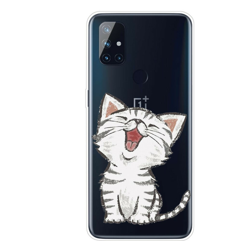 OnePlus Nord N10 Schattige Kat Case