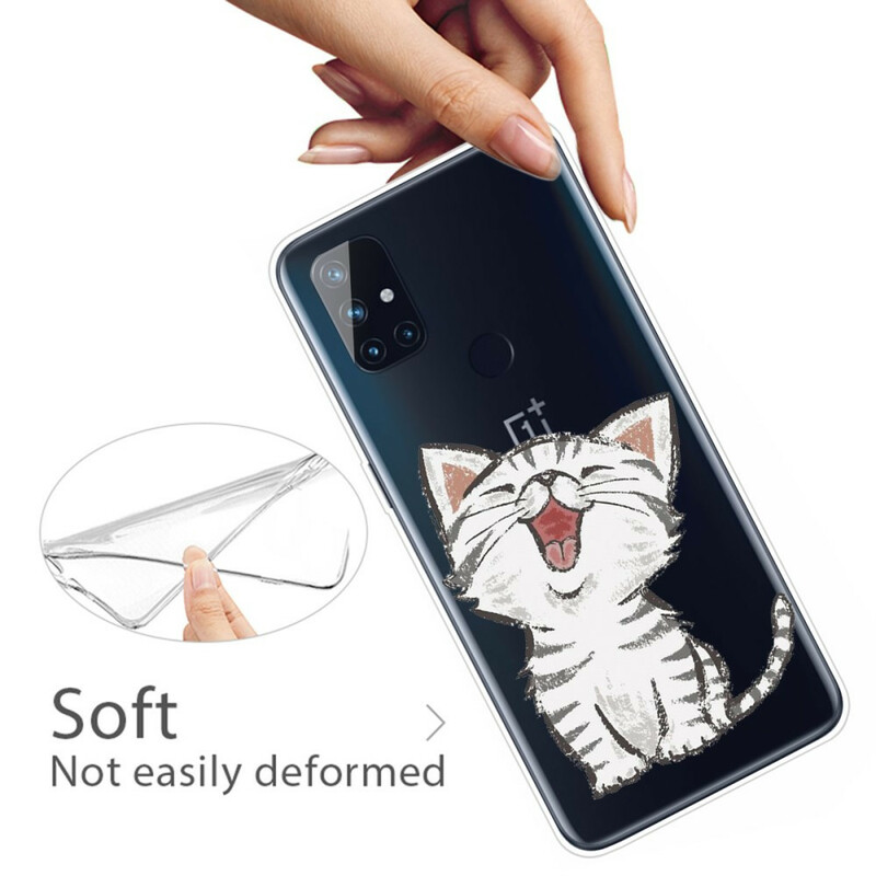 OnePlus Nord N10 Schattige Kat Case