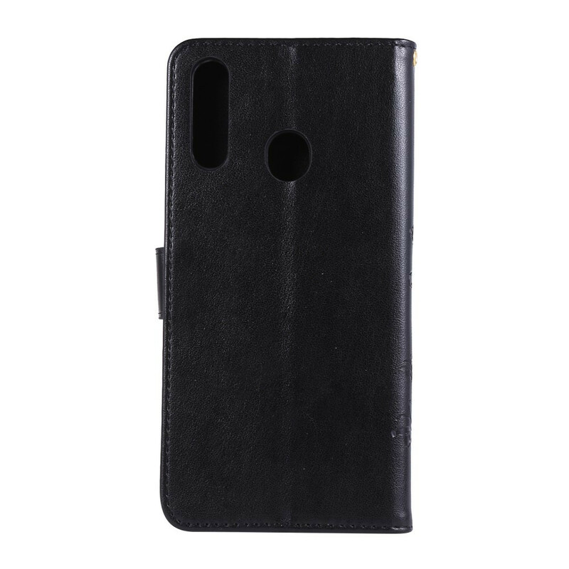 Samsung Galaxy A20s Hoesje Vlinders en Bloemen