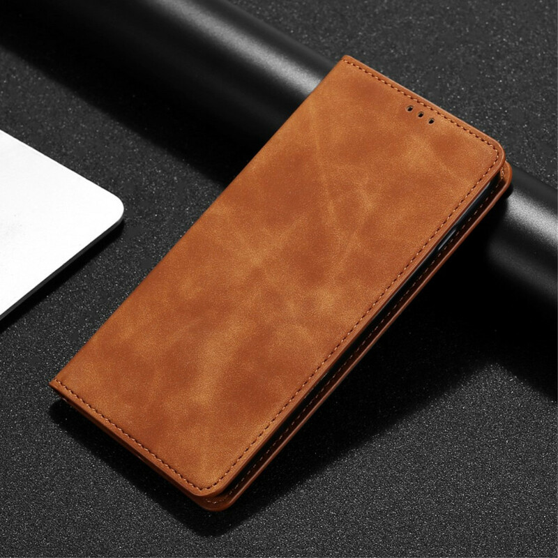 Flip Cover OnePlus Nord N10 Leder Effect Silky Touch