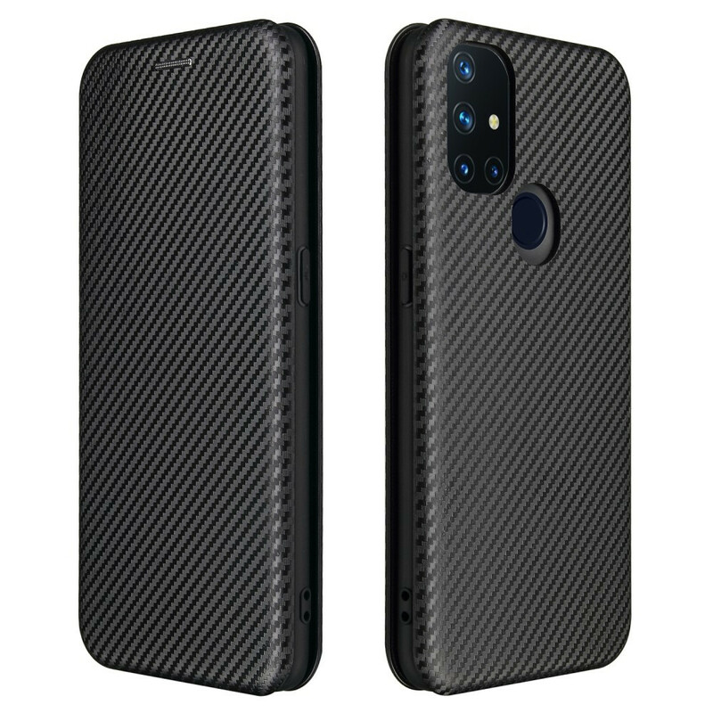 Flip Cover OnePlus Nord N10 Carbon Fiber