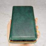 Flip Cover OnePlus Nord N10 stijl leer dun Flip Cover OnePlus Nord N10 stijl leer dun