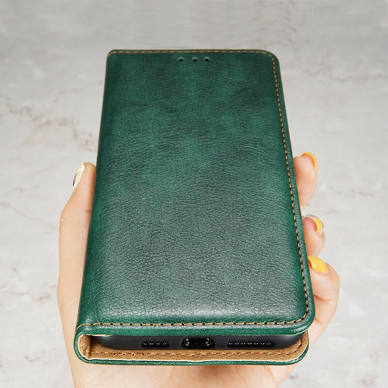 Flip Cover OnePlus Nord N10 stijl leer dun Flip Cover OnePlus Nord N10 stijl leer dun