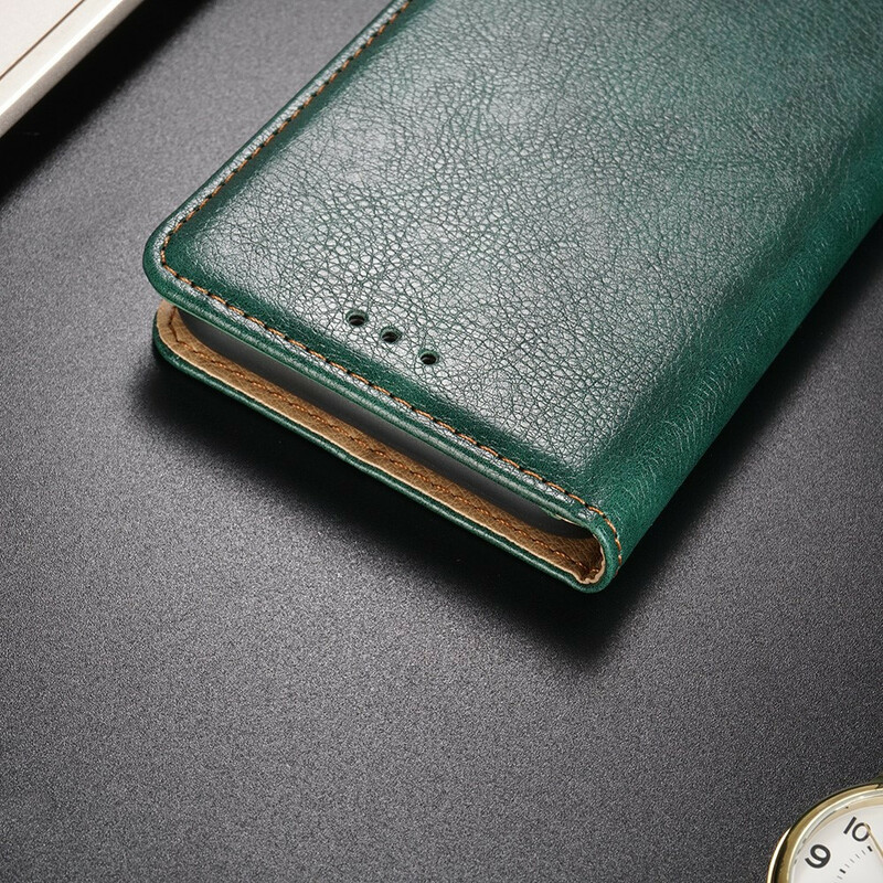 Flip Cover OnePlus Nord N10 stijl leer dun Flip Cover OnePlus Nord N10 stijl leer dun