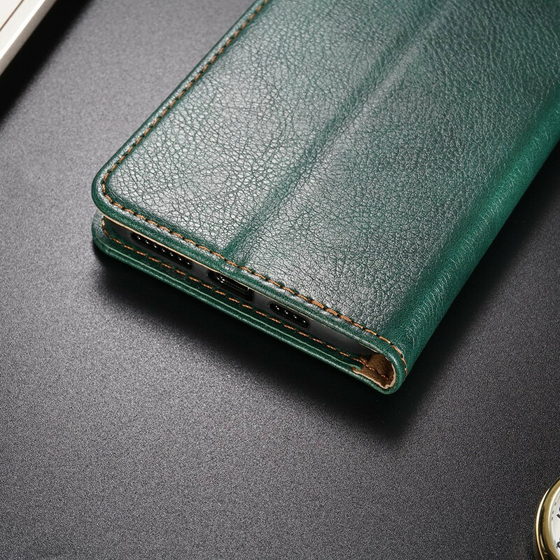 Flip Cover OnePlus Nord N10 stijl leer dun Flip Cover OnePlus Nord N10 stijl leer dun