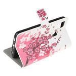 OnePlus Nord N100 Tropische Bloemen Case