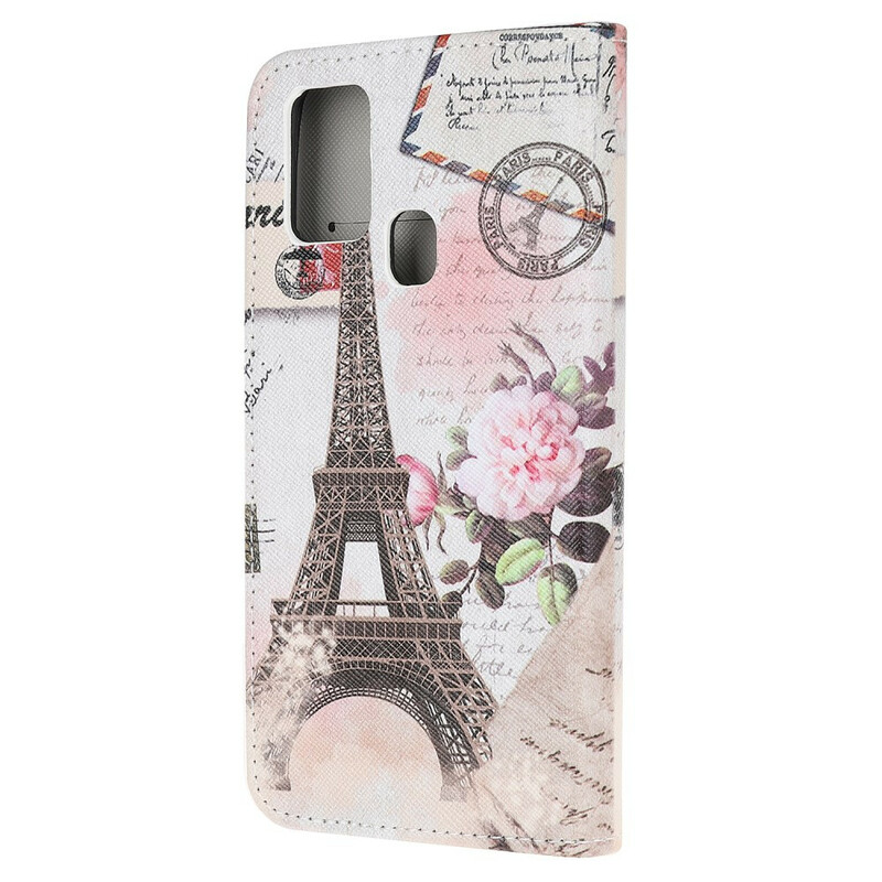 OnePlus Nord N100 Retro Eiffeltoren Case
