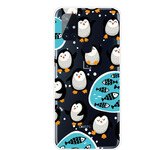 OnePlus Nord N100 Case Pinguïns en Vissen