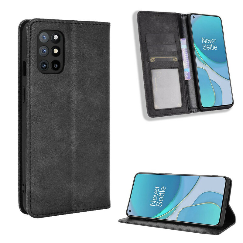 Flip Cover OnePlus 8T Leder Effect Vintage Stylise