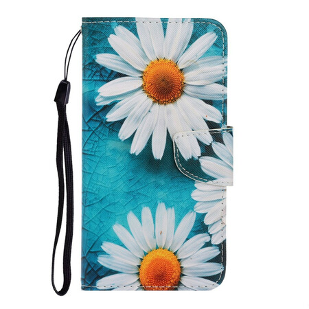 Samsung Galaxy M11 Daisy Strap Hoesje