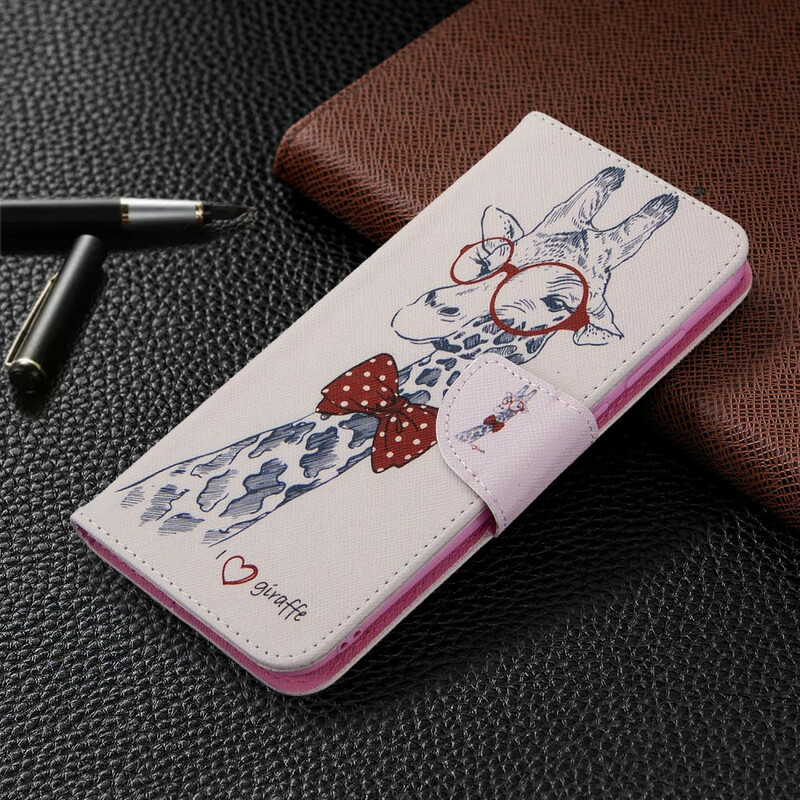 Samsung Galaxy M11 Intello Giraffe Hoesje