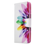 Housse Samsung Galaxy M11 Fleur Aquarelle