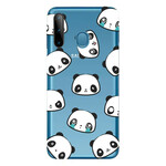 Samsung Galaxy M11 duidelijk geval Sentimental Panda's