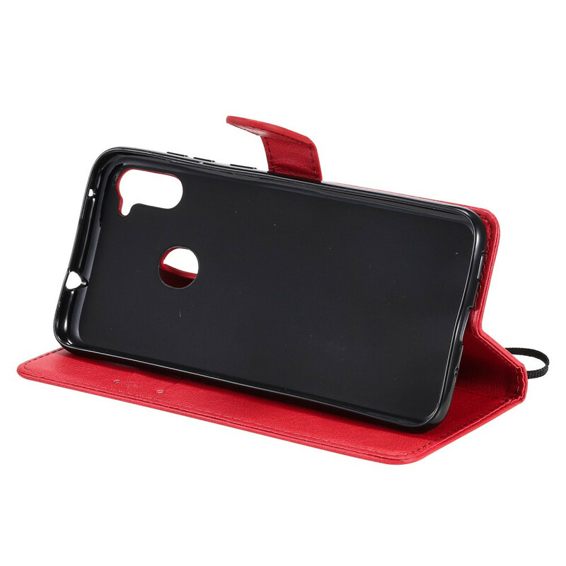 Samsung Galaxy M11 Kunstleer Hoesje Standaard