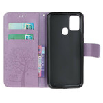 OnePlus Nord N100 Boom en Uil Strap Case