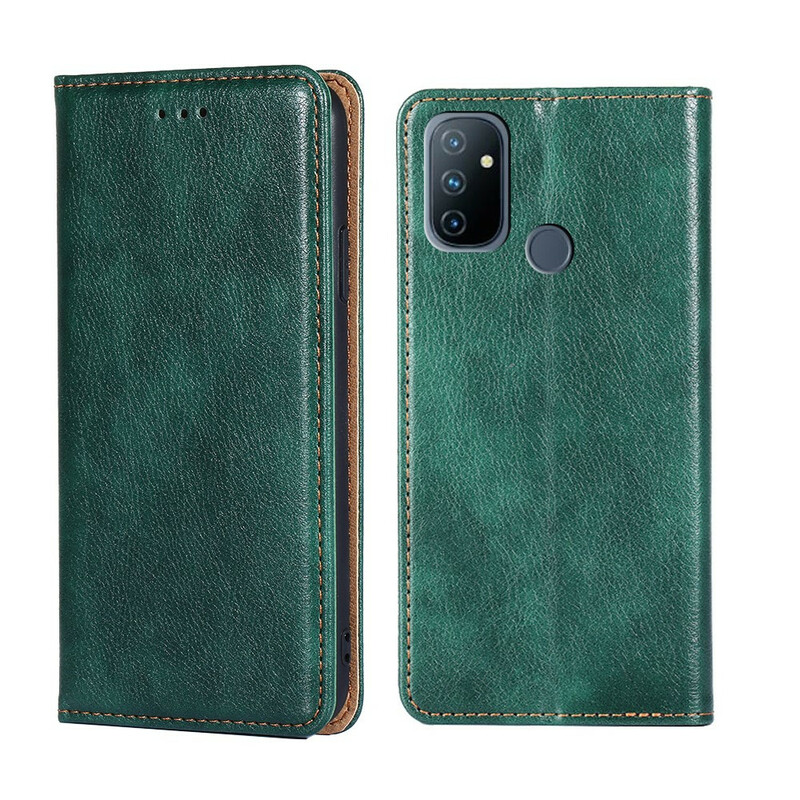 Flip Cover OnePlus Nord N100 stijl leer dun