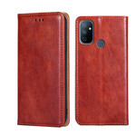 Flip Cover OnePlus Nord N100 stijl leer dun Flip Cover OnePlus Nord N100 stijl leer dun