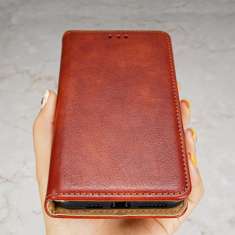 Flip Cover OnePlus Nord N100 stijl leer dun