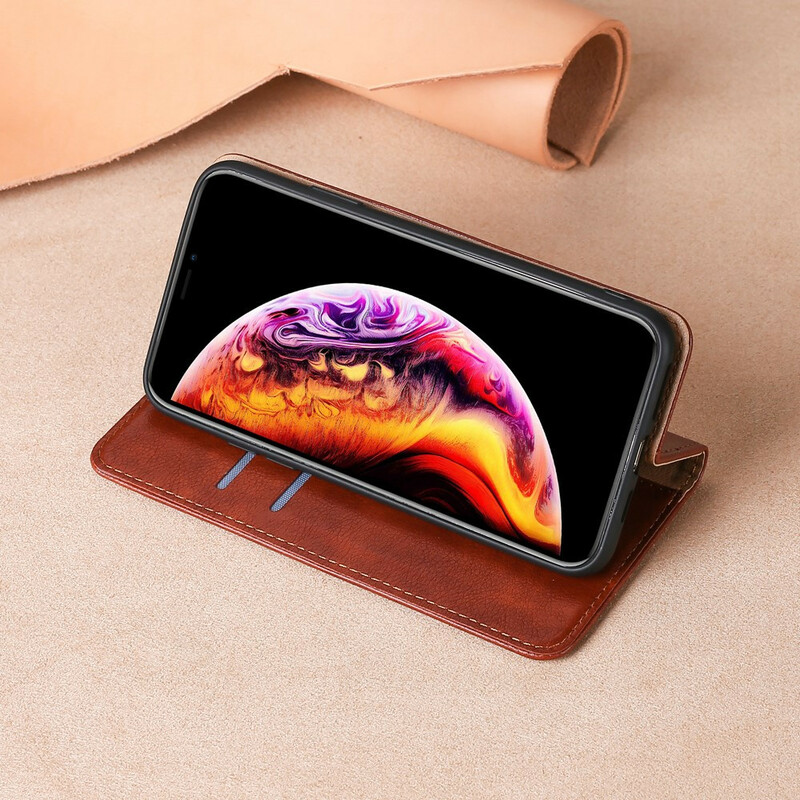 Flip Cover OnePlus Nord N100 stijl leer dun Flip Cover OnePlus Nord N100 stijl leer dun
