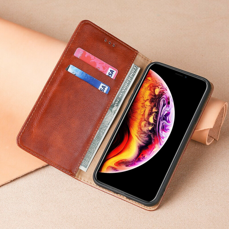 Flip Cover OnePlus Nord N100 stijl leer dun