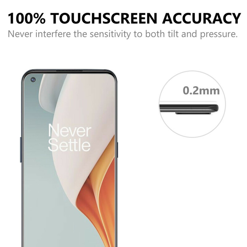 Arc Edge gehard glas beschermer (0,2 mm) voor de OnePlus Nord N100 scherm