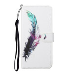 Huawei P Smart 2021 Feather Strap Case