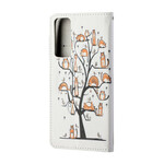 Huawei P Smart 2021 Funky Cats Strap Case