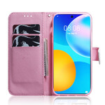 Hoesje Huawei P smart 2021 A Roze Bloem