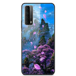 Huawei P Smart 2021 Geval van gehard glas denkbeeldig landschap