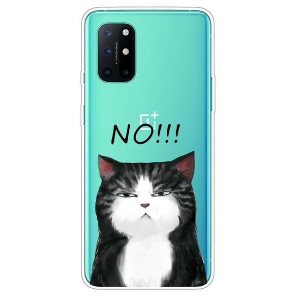 OnePlus 8T Case De kat die nee zegt