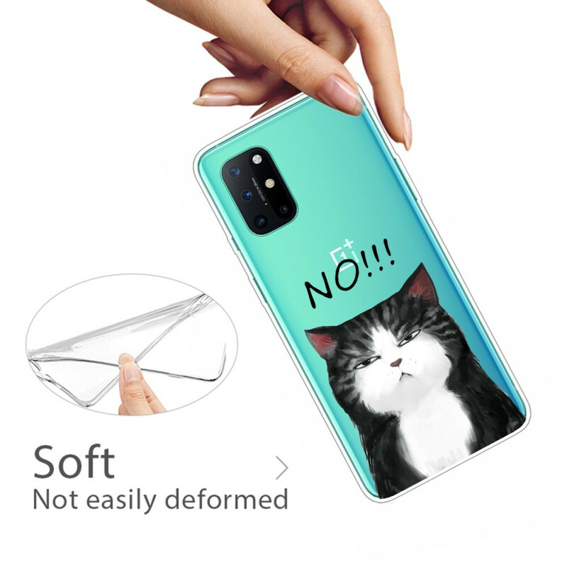 OnePlus 8T Case De kat die nee zegt