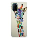 OnePlus 8T Kleurrijke Giraffe Case