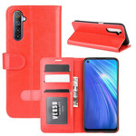 Realme 6 Lederen Textuur Hoesje