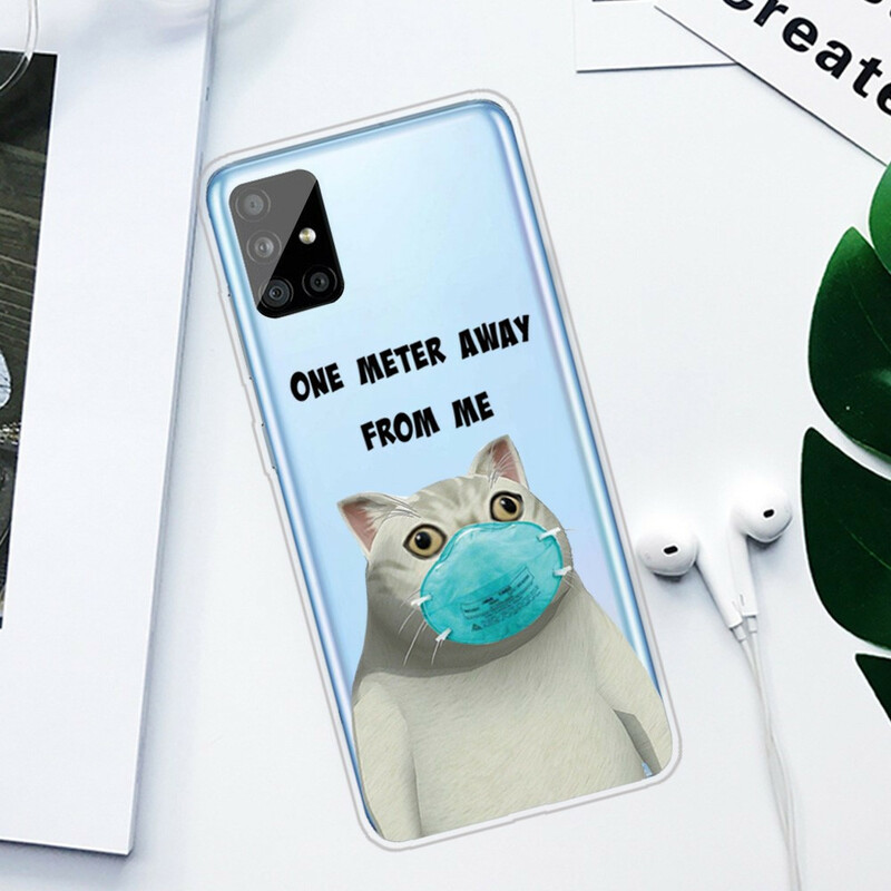 Samsung Galaxy A51 Case Vergeet je masker niet