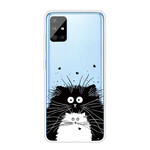 Samsung Galaxy A51 hoesje Kijk naar de katten