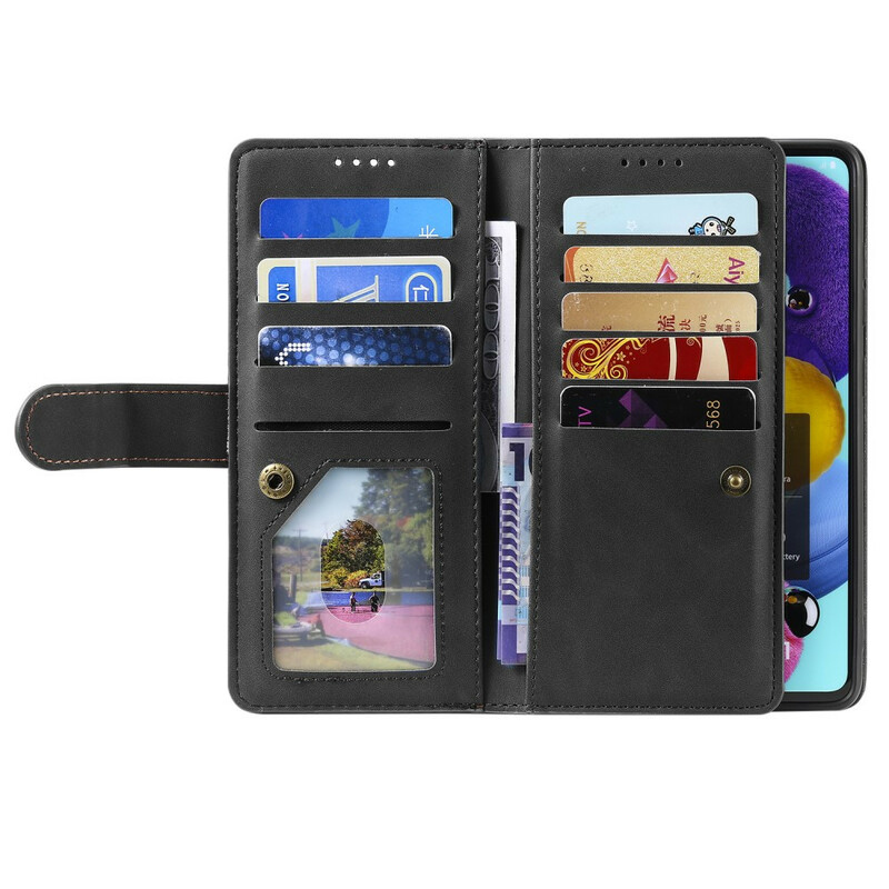 Samsung Galaxy A51 Hardcase met rits