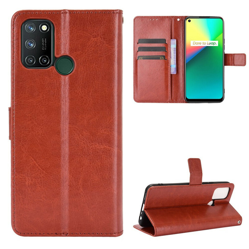 Realme 7i Flashy Kunstlederen Hoesje
