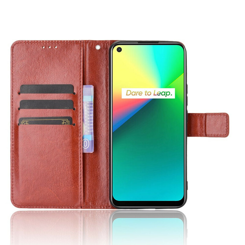 Realme 7i Flashy Kunstlederen Hoesje